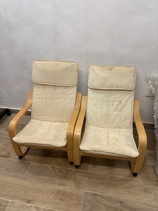 2 Sillas Poang Ikea Niños