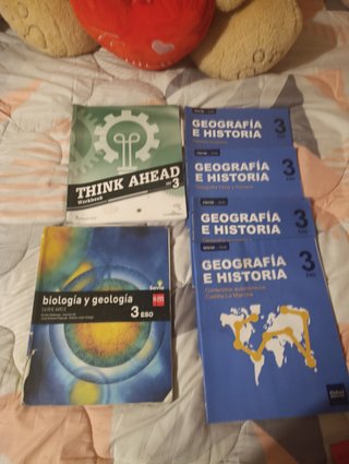Libros de texto de 3 de la eso