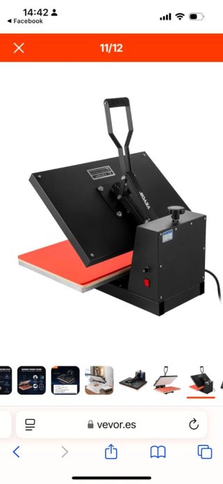 Prensa Térmica Industrial VEVOR Sublimación