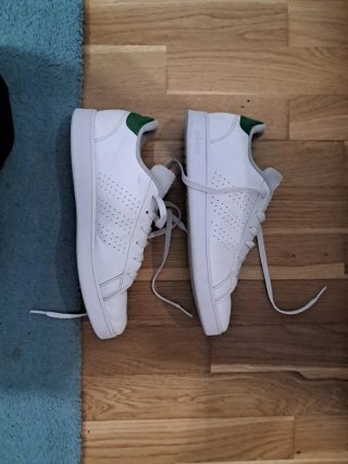 Zapatillas Adidas Blancas y Verdes