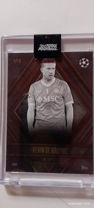 Kevin De Bruyne 1/10 Topps Total Football