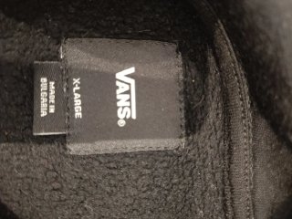 Sudadera Vans Negra con Capucha