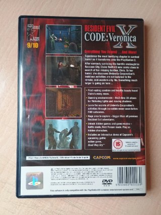 Resident Evil Code Veronica X - PS2