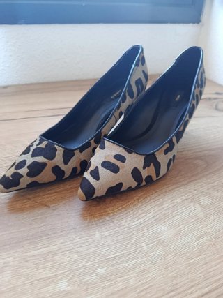 Zapatos Mango Leopardo Pelito Talla [Talla] 37