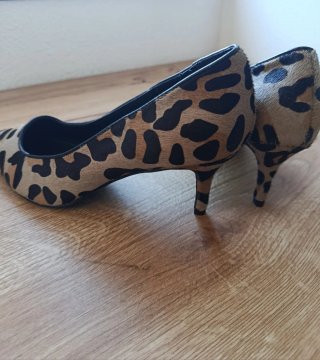 Zapatos Mango Leopardo Pelito Talla [Talla] 37