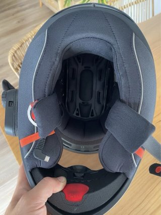 Casco Scorpion Exo R1 Carbon Air M + Intercom