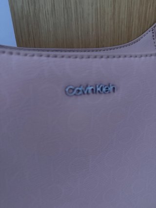 Bolso Calvin Klein rosa nude