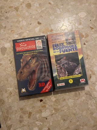 Lote 2 Cintas VHS Documentales