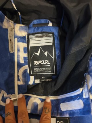 LOTE Chaqueta Rip Curl Niño/Niña Talla 10 y 12