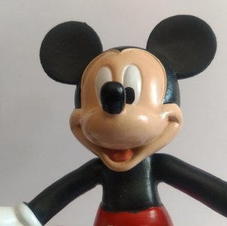 MICKEY MOUSE-12cm-Figura de goma-Nuevo