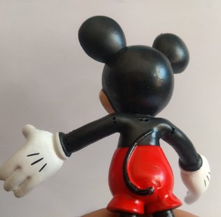 MICKEY MOUSE-12cm-Figura de goma-Nuevo