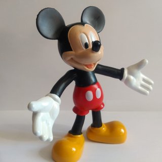 MICKEY MOUSE-12cm-Figura de goma-Nuevo