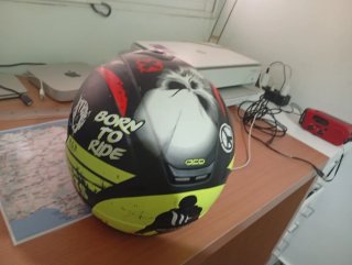 Casco Moto Infantil MT Helmets Camuflaje