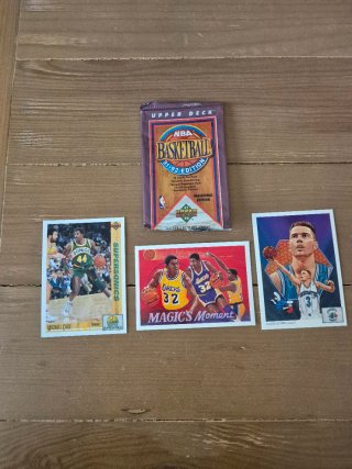 Sobre NBA Basketball Upper Deck 91-92 - 3 cartas