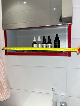 Espejo y Estantes Baño