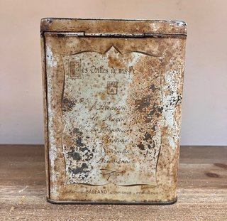 Antiguo trío de latas francesas Balland c. 1920
