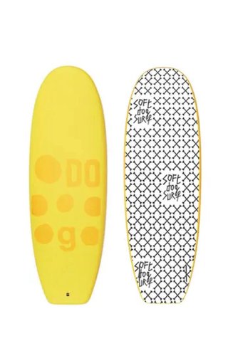 Tabla de surf Soft Dog para iniciación