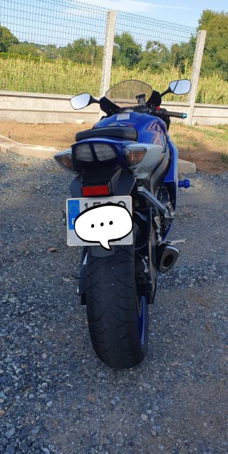 Suzuki GSXR600 K7 20.500 km