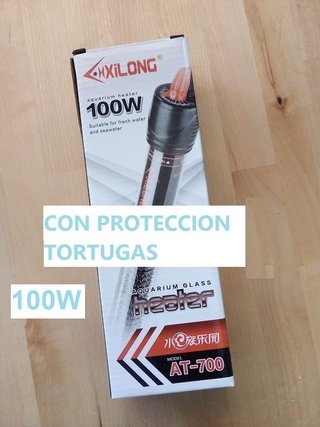 CALENTADOR tortuga protector tortugas 100w acuario