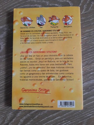 Mi nombre es Stilton, Geronimo Stilton Geronimo...