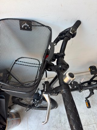 Bicicleta plegable COLUER negra