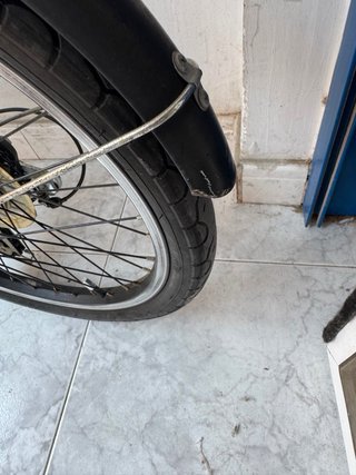 Bicicleta plegable COLUER negra