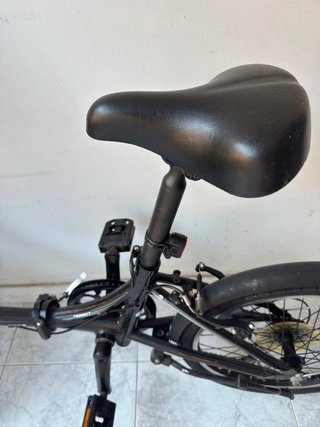 Bicicleta plegable COLUER negra