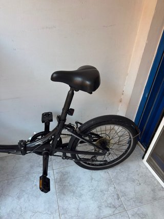 Bicicleta plegable COLUER negra