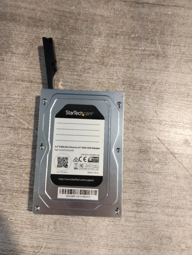 StarTech Caja SATA para HDD/SSD de 2,5 a 3,5in