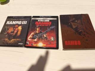 Trilogía Rambo 4K Blu-ray