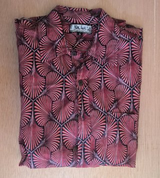 Camisa Yaha Talla S Estampado Geométrico