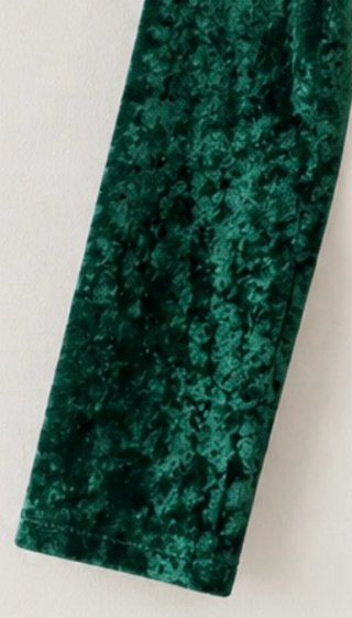 Vestido de Flamenco Verde Terciopelo