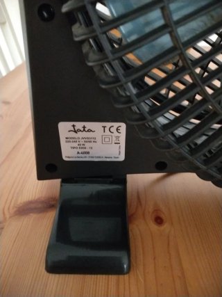 Ventilador Jata Tropicana Negro