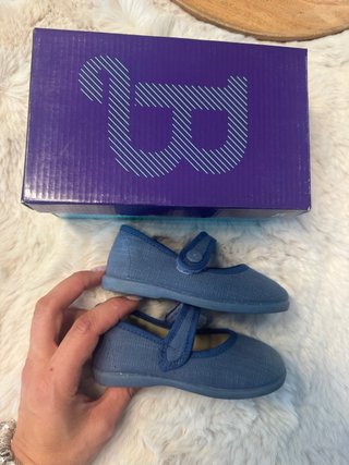 Merceditas Batilas Índigo Talla 22