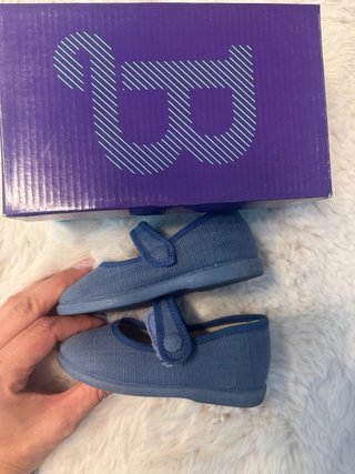 Merceditas Batilas Índigo Talla 22