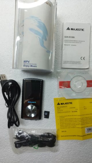 Lettore MP4 Majestic SDA 8358N Radio FM Vintage