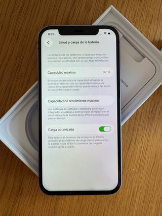 iPhone 12 Morado 128GB + Caja + Cargador Perfecto!