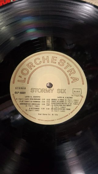 Stormy Six vinile Un biglietto del tram