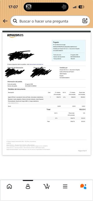 Airpods Pro 4 ANC + Factura + 3 años garantía