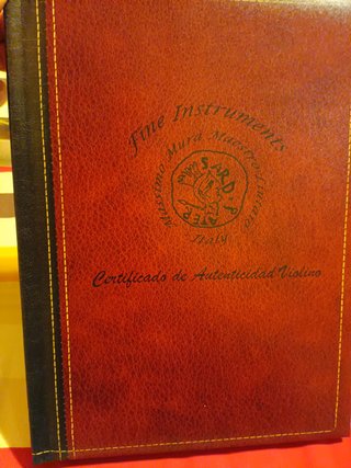 Violin profesional 4/4 Luthier Massimo Mura