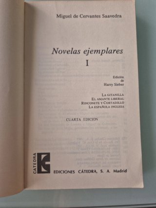 Novelas ejemplares 1