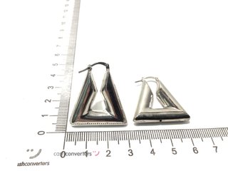 argollas plata 925mm