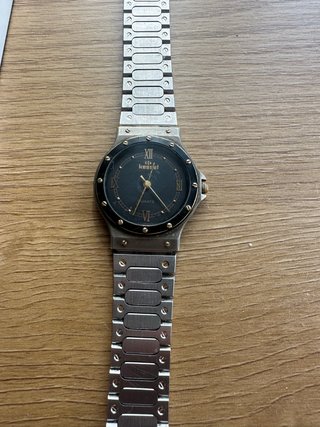 Reloj Kessel Vintage Cuarzo Dorado Negro