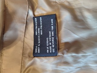 Gabardina London Fog Beige para hombre