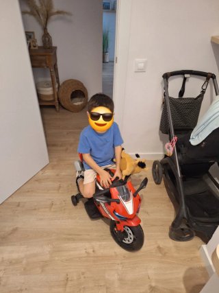 Moto Eléctrica Infantil Honda CBR Roja