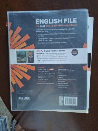 Libro Inglés English File 3rd Ed.