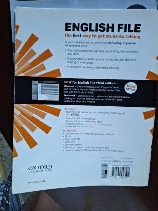 Libro Inglés English File 3rd Ed.