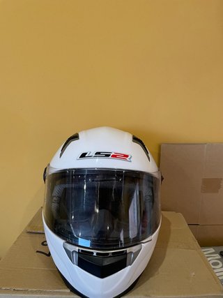 Casco Moto LS2 Blanco