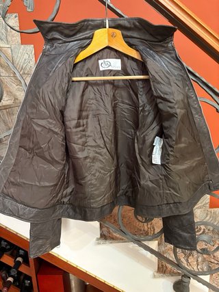 Giacca in vera pelle d agnello morbida vintage