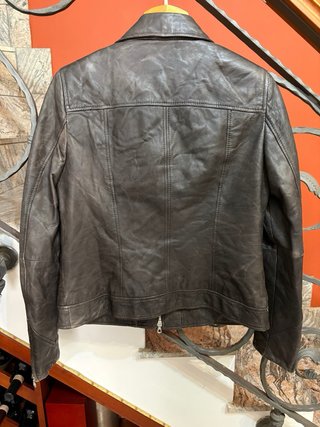 Giacca in vera pelle d agnello morbida vintage